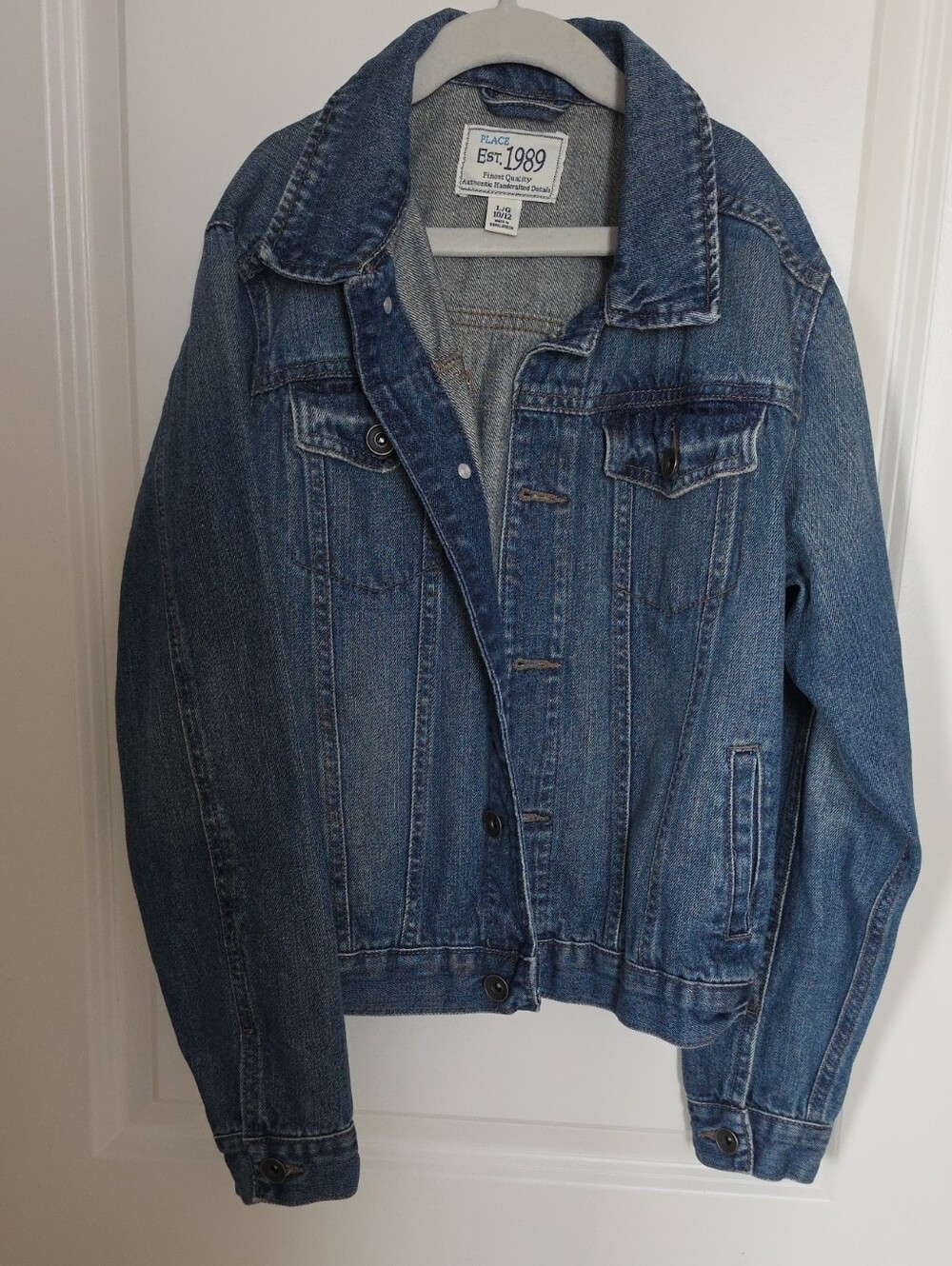 The Children's Place Classic Blue Denim Jacket for Kids